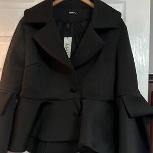 Elegant Black Women's Blazer by WHY